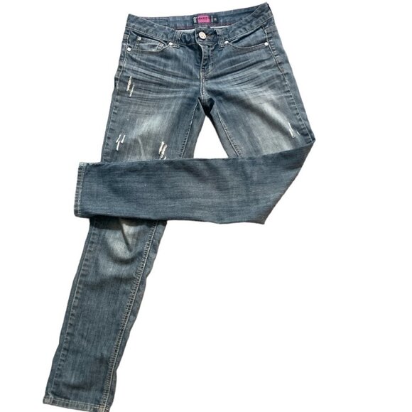 RSQ Paris Skinny Jeans Junior Sz 7R #113i - Picture 2 of 9